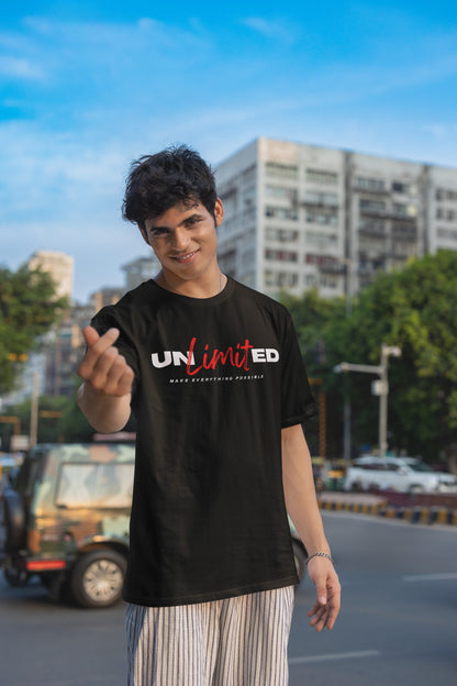 Unlimited Stylish Graphic Unisex T-Shirt